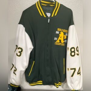 Oakland A’s 4x championship jacket